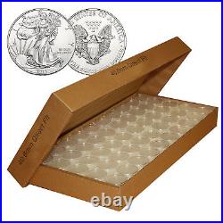 1000 Direct Fit Airtight 40.6mm Coin Holder Capsules Holders For SILVER EAGLE Oz