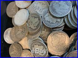 10 Coins $1 Cull 1878-1904 Morgan US Silver Dollars Eagle 90% Bulk Lot 1/2 Roll