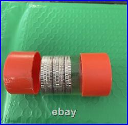 10 X 1986 American Silver Eagles 1 Oz Silver Coins In Original Orange Tube