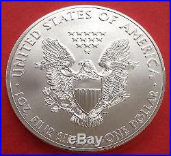 10 x 1 Troy Oz 999 Silver Eagle USA (2015) 1 Dollar (1)