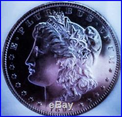 1891 CC BU/PL Morgan Silver Dollar Spitting Eagle PROOF LIKE LOOKS RARE