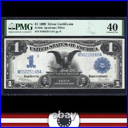 1899 $1 SILVER CERTIFICATE NOTE BLACK EAGLE PMG 40 Fr 236 M56225148A