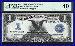 1899 $1 SILVER CERTIFICATE NOTE BLACK EAGLE PMG 40 Fr 236 M56225148A