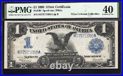 1899 $1 SILVER CERTIFICATE NOTE BLACK EAGLE PMG 40 Fr 236 M97571058A