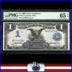 1899 $1 Silver Certificate BLACK EAGLE NOTE PMG 65 EPQ Fr 236 N4834928A
