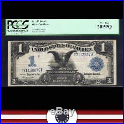 1899 $1 Silver Certificate BLACK EAGLE PCGS 20 PPQ Fr 233 T71138879T