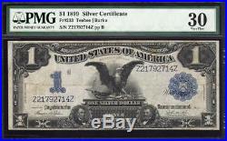 1899 $1 Silver Certificate BLACK EAGLE PMG 30 Fr 233 Z21792714Z