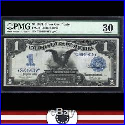 1899 $1 Silver Certificate BLACK EAGLE PMG 30 comment Fr 233 Y39649819Y