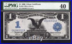 1899 $1 Silver Certificate BLACK EAGLE PMG 40 Fr 234 D61983721A