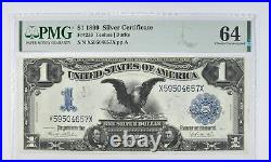 1899 $1 Silver Certificate Black Eagle Large Note FR#233 PMG 64 Choice UNC 8252