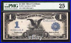 1899 $1 Silver Certificate PMG 25 Fr 236 BLACK EAGLE V19311431A