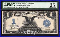 1899 $1 Silver Certificate PMG 35 comment Fr 236 BLACK EAGLE V23362462A