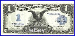 1899 $1 Silver Certificate fr236 Black Eagle Consecutive High Grade Uncirculated