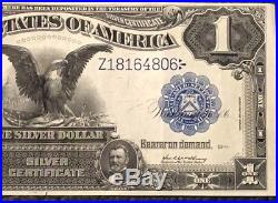 1899 Black Eagle $1 Silver Certificate. Higher Grade