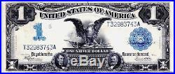 1899 Large-size $1 Dollar Black Eagle Silver Certificate Fr-236