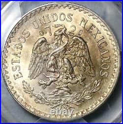 1921 PCGS MS 64 Mexico 1 UN Peso Silver Eagle Snake Mint State Coin (22020201C)