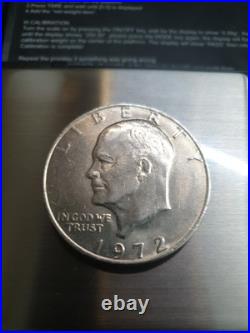 1972 American Liberty Silver $1 Dollar Coin D Eisenhower/Eagle Design