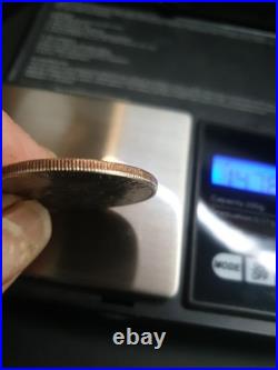 1972 American Liberty Silver $1 Dollar Coin D Eisenhower/Eagle Design