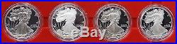 1986-2008 Silver American Eagle 1 Oz Proof Coins Lot of 18 No Box or COA (#2353)