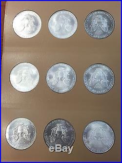 1986-2012, American Eagle Silver Dollar (27 Coins) Set in Dansco Album