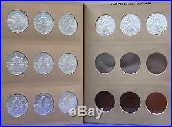 1986-2015 American Eagle Silver Dollars 30 Coin Set