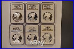 1986-2016 American Silver Eagle ASE set graded PF69 Ultra Cameo by NGC 30 coins
