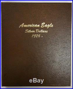 1986-2017 1oz Silver American Eagle 32 -Coin Set BU (Dansco Album)