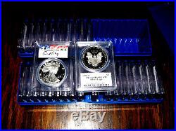 1986 2017 (31) Coin Proof American Silver Eagle Set Pcgs Pr 69