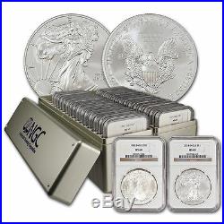 1986-2019 Complete Silver Eagle Set NGC MS69 34-Coins