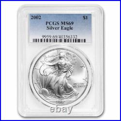 1986-2025 41-Coin Silver Eagle Set MS-69 PCGS (withPCGS Boxes) 1986-2025 41-Coin Silver Eagle Set MS-69 PCGS (withPCGS Boxes)