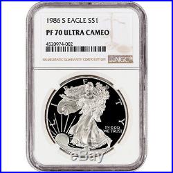 1986-S American Silver Eagle Proof NGC PF70 UCAM