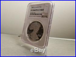 1986 S Silver Eagle Proof PF 70 Ultra Cameo! First Year of Issue! Flawless