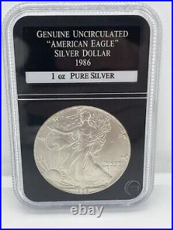 1986 Silver American Eagle S$1 First Year Of Issue Fine Silver Bullion