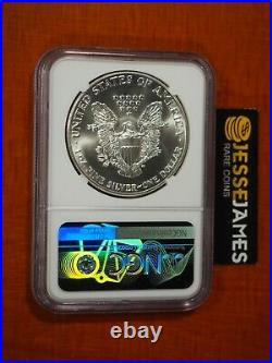1986 (s) Silver Eagle Ngc Ms70 Joel Iskowitz Signed Struck At San Francisco Mint