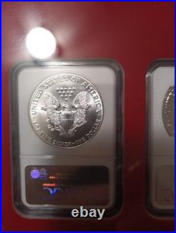 1987 1988 1989 Set of 3 American Eagle MS69 NGC 1987 1988 1989 Set of 3 American Eagle MS69 NGC