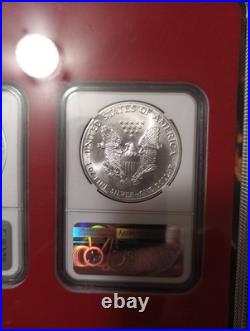 1987 1988 1989 Set of 3 American Eagle MS69 NGC 1987 1988 1989 Set of 3 American Eagle MS69 NGC