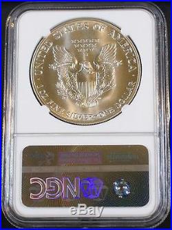 1987 $1 1 oz. American Silver Eagle Freshly Graded Perfect NGC MS 70 Gold Label
