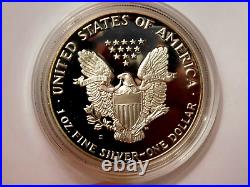 1987 American Eagle Silver Proof Dollar withbox