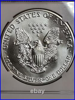 1987 American Silver Eagle MS-69 NGC N A215 (Combined shipping) 1987 American Silver Eagle MS-69 NGC N A215 (Combined shipping)