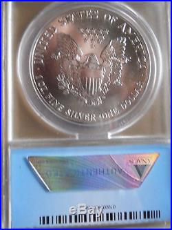 1987 Silver Eagle Ms 70 Real Beauty Rare Coin