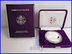 1988S American Eagle Proof Silver Dollar