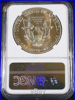 1988 $1 1 oz. American Silver Eagle Freshly Graded Perfect NGC MS 70 Gold Label