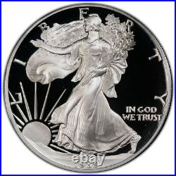 1989 S Proof Silver Eagle Pcgs Pr69 Dcam With All Ogp
