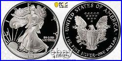 1989 S Proof Silver Eagle Pcgs Pr69 Dcam With All Ogp