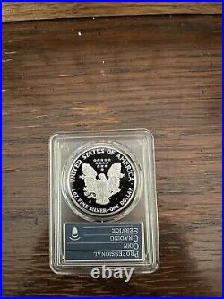 1989 S Proof Silver Eagle Pcgs Pr69 Dcam With All Ogp