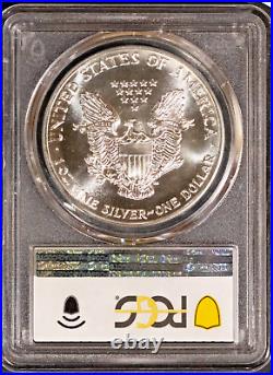 1990 $1 American Silver Eagle MS 69 PCGS # 41502377 + Bonus