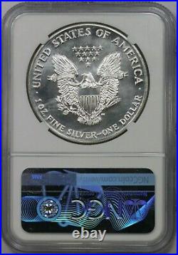 1990 NGC American Silver Eagle MS69 STAR -Eye Appeal- Rare Notation From NGC