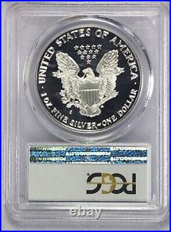 1990-S Proof Silver Eagle PCGS PR70DCAM Blue Label