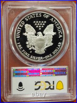 1991-s S$1 Silver American Eagle 1 Oz Spotless Pcgs Pr70 Deep Cameo R2 Top Pop