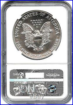 1992 Silver Eagle $1 NGC MS70 Rare Grade American Eagle Silver Dollar ASE